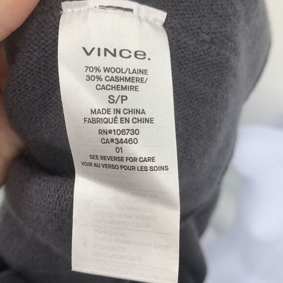 Vince Wool & Cashmere Blend Tunic Sz S - Picture 7 of 8